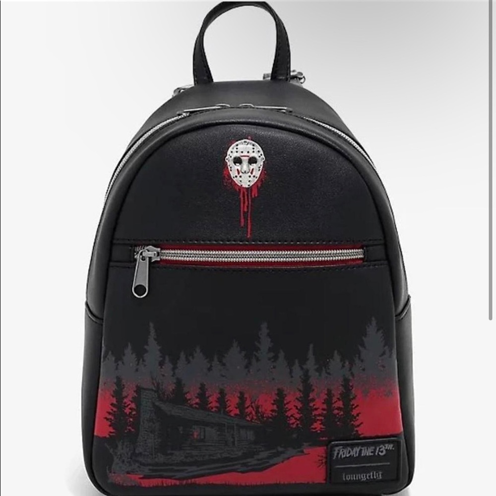 LOUNGEFLY MINI-BACKPACK :: FRIDAY THE 13TH